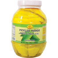 dragonfly BRAND 15070 DF PICKLED MANGO (HALF)