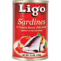 ligo BRAND 16021 LIGO SARDINE W/CHILI (RED)
