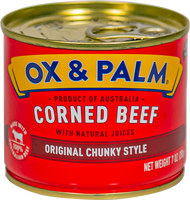 ox & palm BRAND 18039 OX & PALM CORNED BEEF (7OZ)
