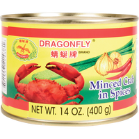 dragonfly BRAND 21438 DF MINCED CRAB IN SPICES (L)