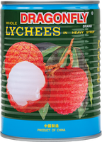 dragonfly BRAND 32025 DF LYCHEE IN SYRUP