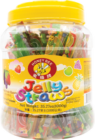 honeybee BRAND 35781 ASSORTED JELLY STRAWS