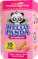 meiji BRAND 36114 HELLO PANDA STRAWR (L)