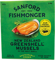 other BRAND 71431 FZ GREEN MUSSELS (HALF SHELL)