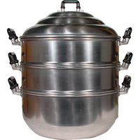 crocodile BRAND 87407 ALUM STEAMER POT (26CM)